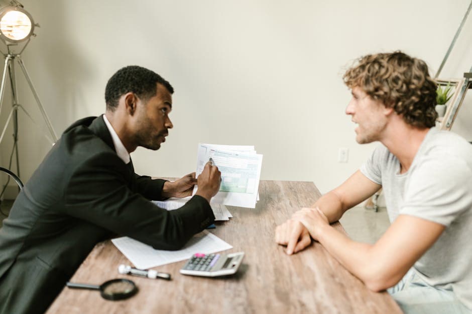 California insurance professional reviewing licensing materials